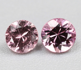 Пара редких малайа гранатов 0,44 карата